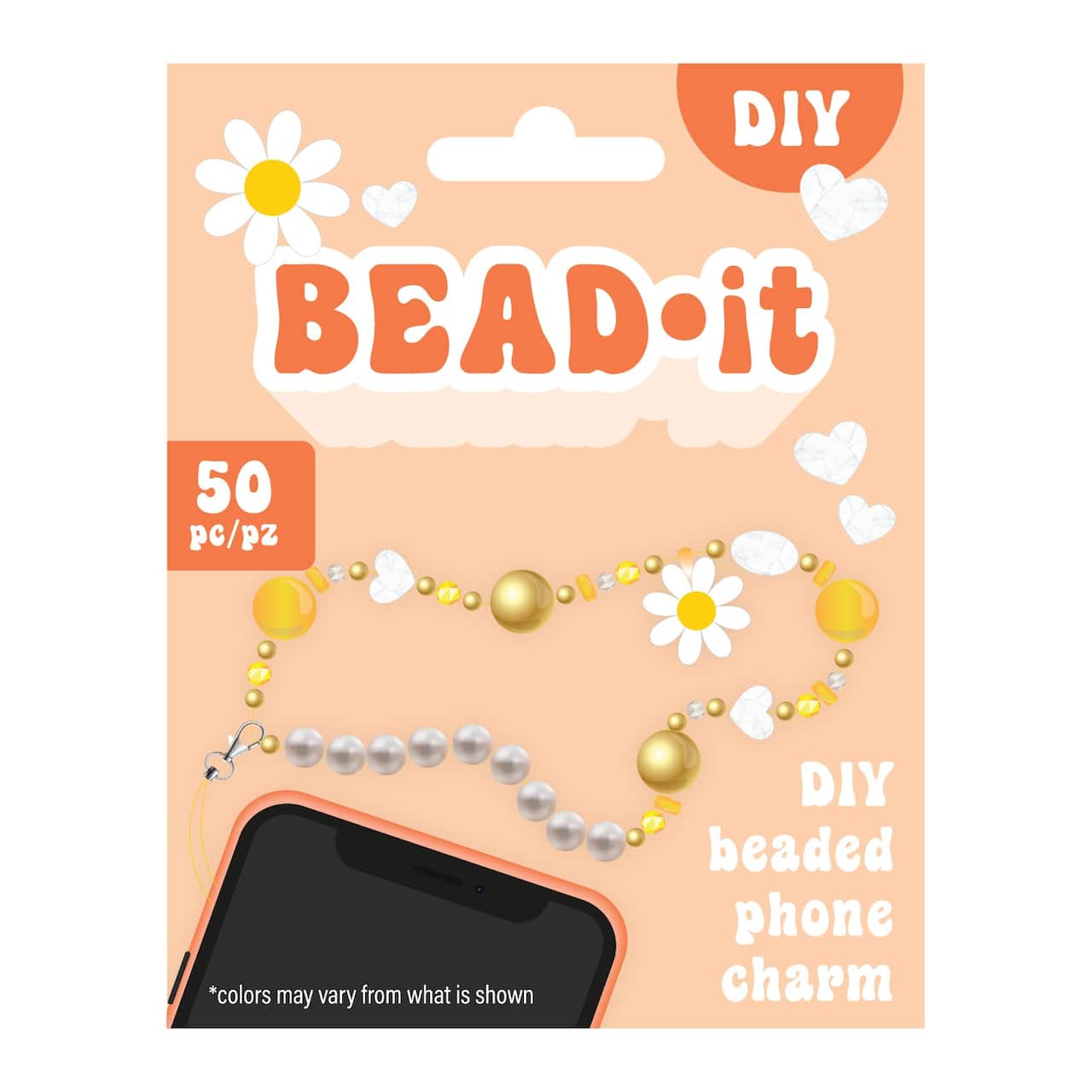 Bead-It DIY Flower Phone Charm Kit